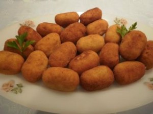 Recepta: Croquetes casolanes de pernil Serrano i formatge